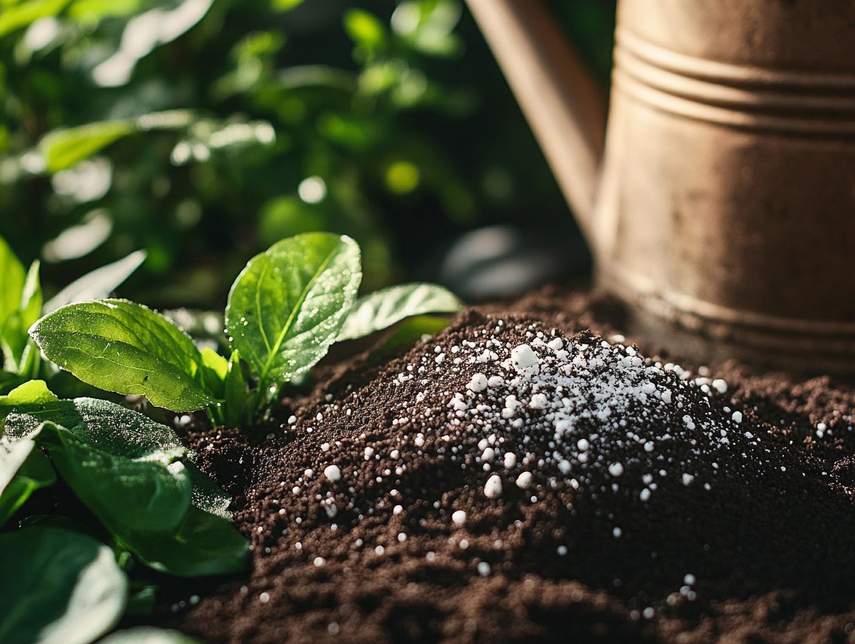 Visual summary of essential tips for maintaining indoor plant soil.