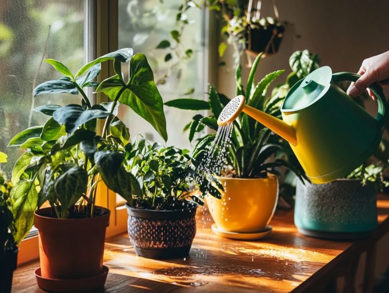 5 Benefits of Regularly Watering Houseplants