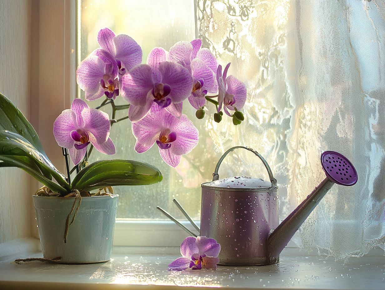 What Are the Common Mistakes in Watering Orchids?