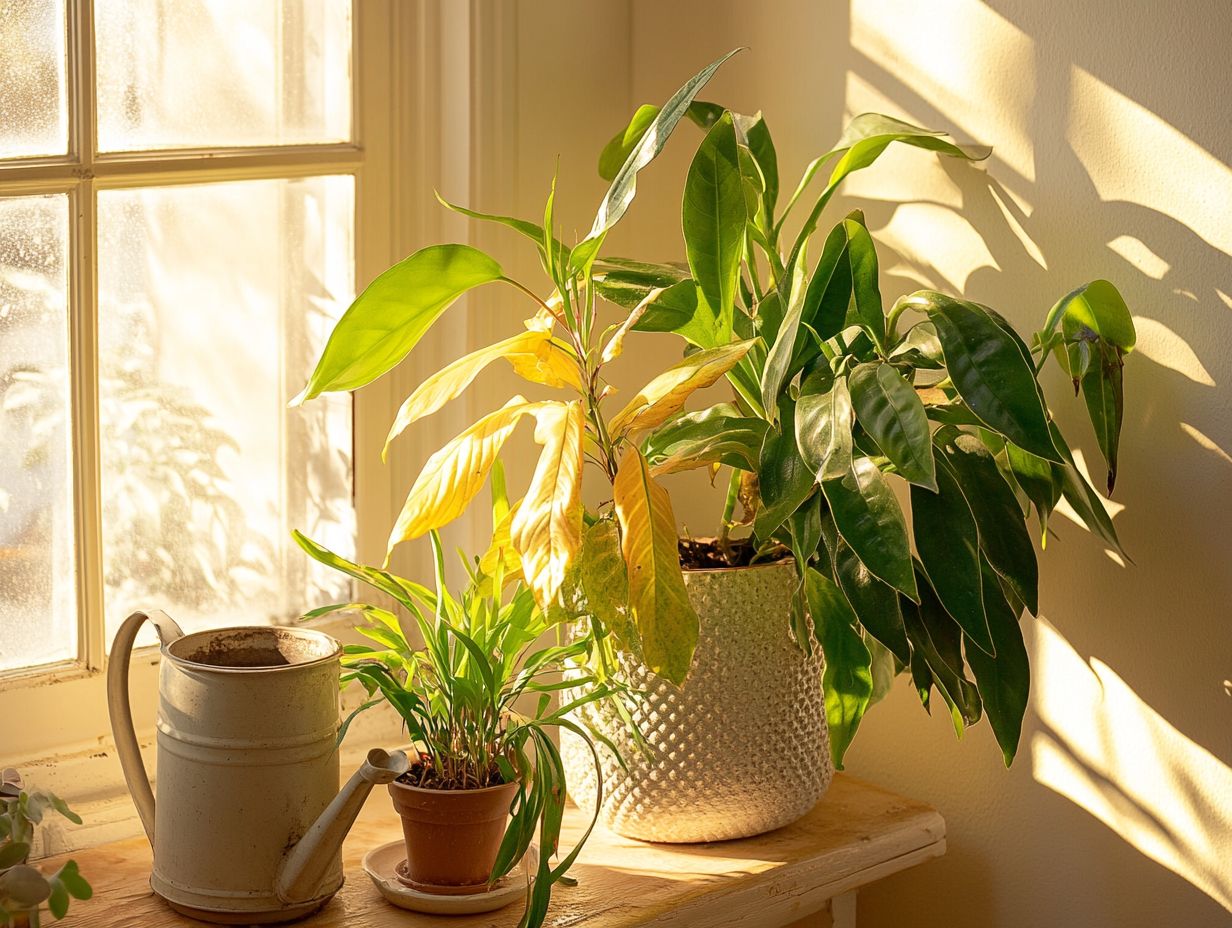 How Can One Properly Water Indoor Plants?