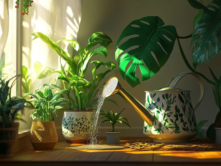 5 Tips for Watering Low-Light Plants