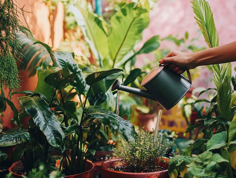 5 Unique Watering Techniques for Exotic Plants