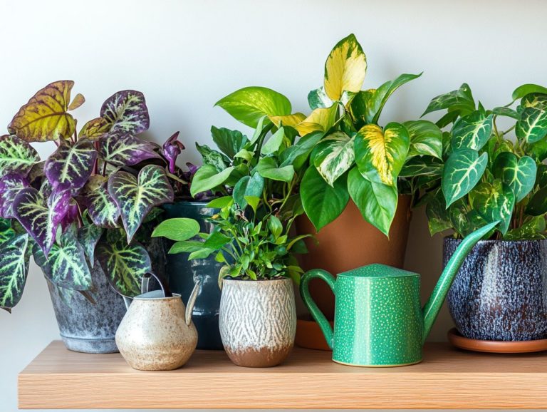 7 Indoor Plants That Love Regular Watering