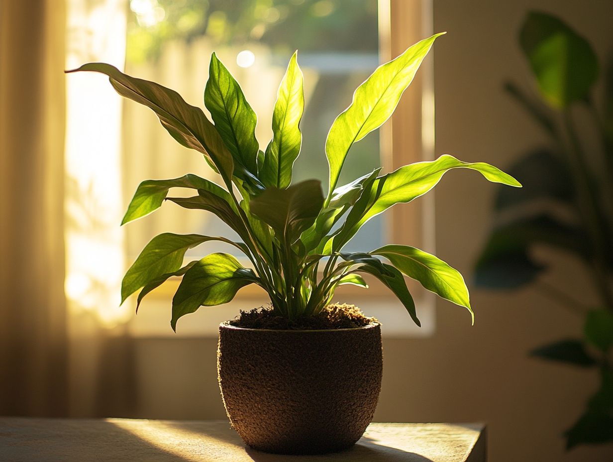 Visual representation of the benefits of using coir in indoor gardening.