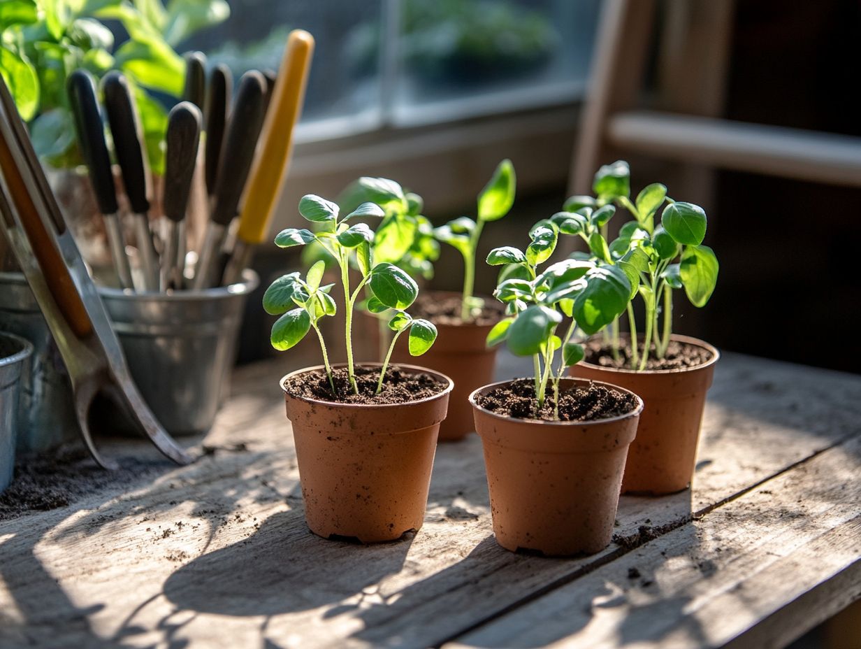 Infographic showing optimal conditions for rooting plant cuttings.