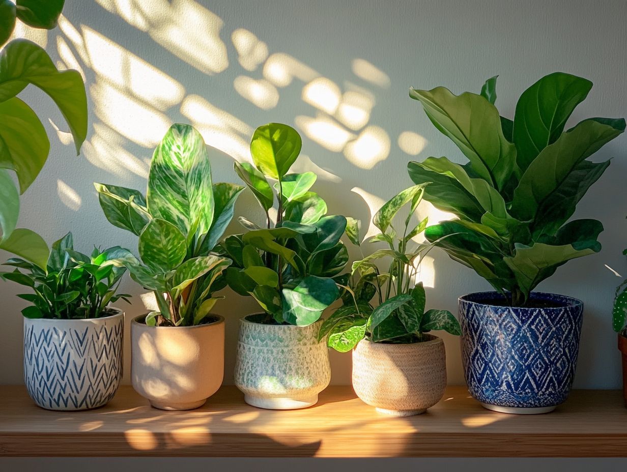 6. The Power of Contrast: Pairing Light and Dark Plants