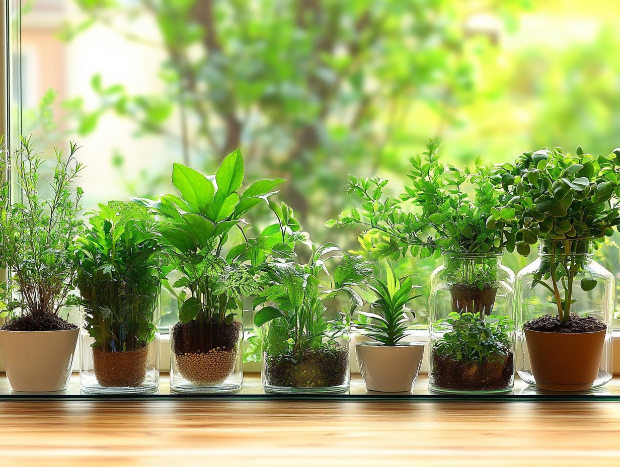 A selection of best indoor plant varieties for propagation