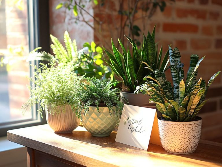 Best Indoor Plants for Housewarming Gifts