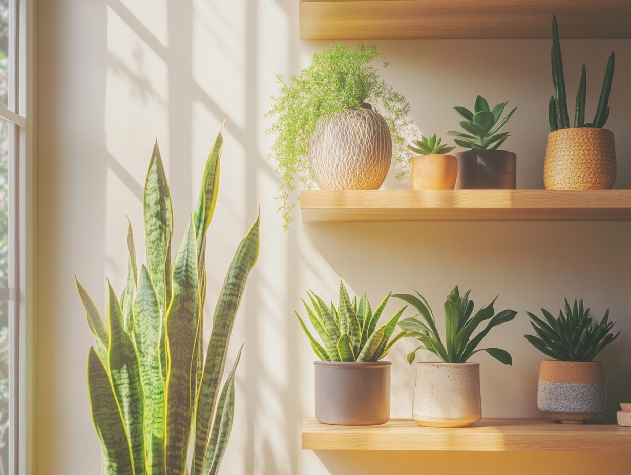 A vibrant Chinese Evergreen plant thriving in a minimalist home decor setting