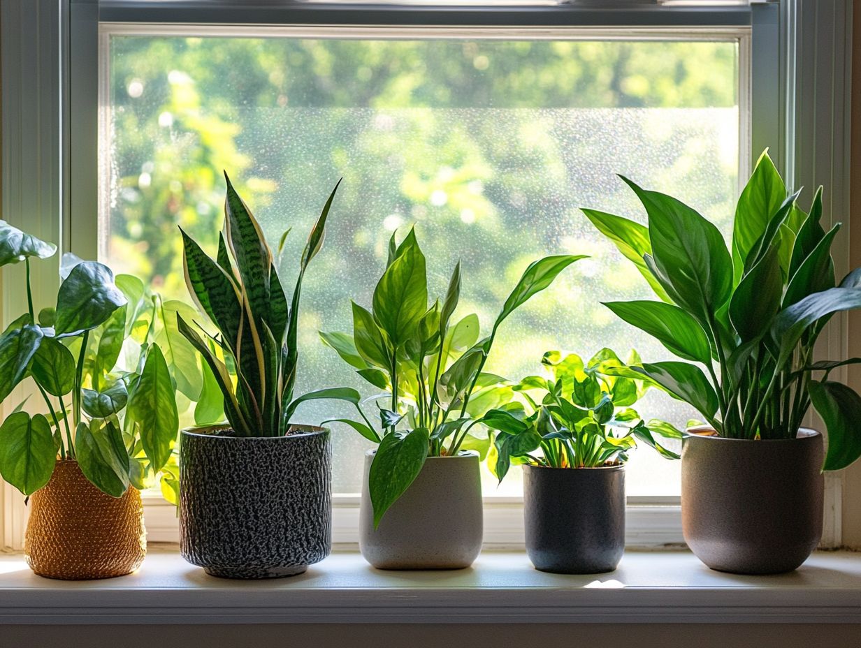 Cast Iron Plant thriving in low light