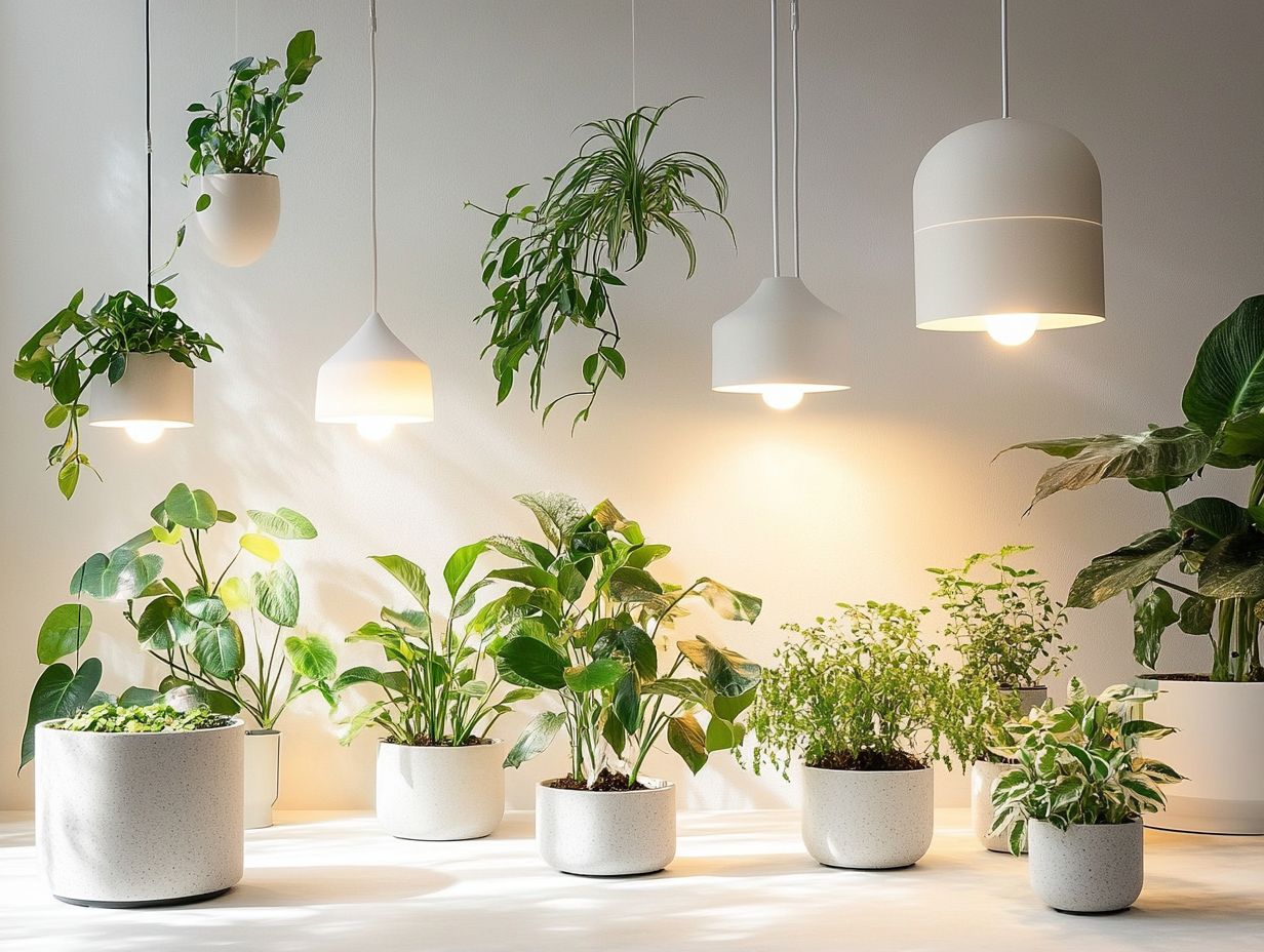 Common mistakes to avoid with light fixtures for plant growth.