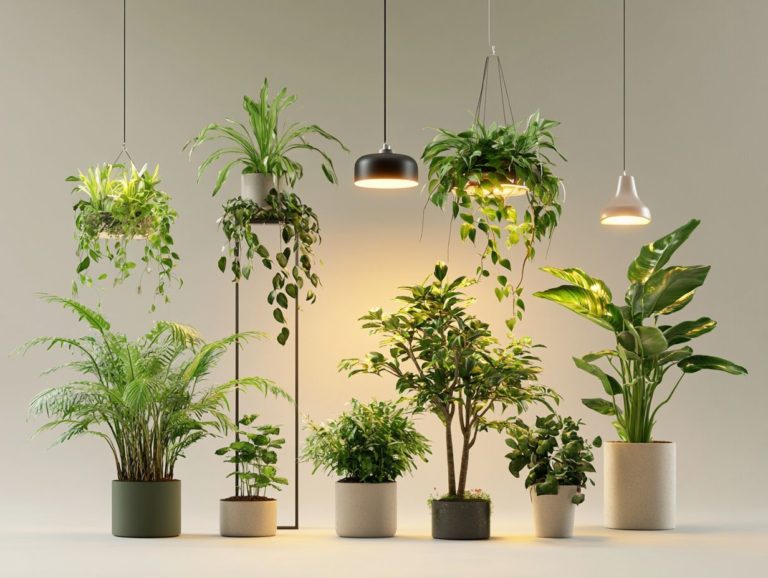 Best Light Fixtures for Different Indoor Plants