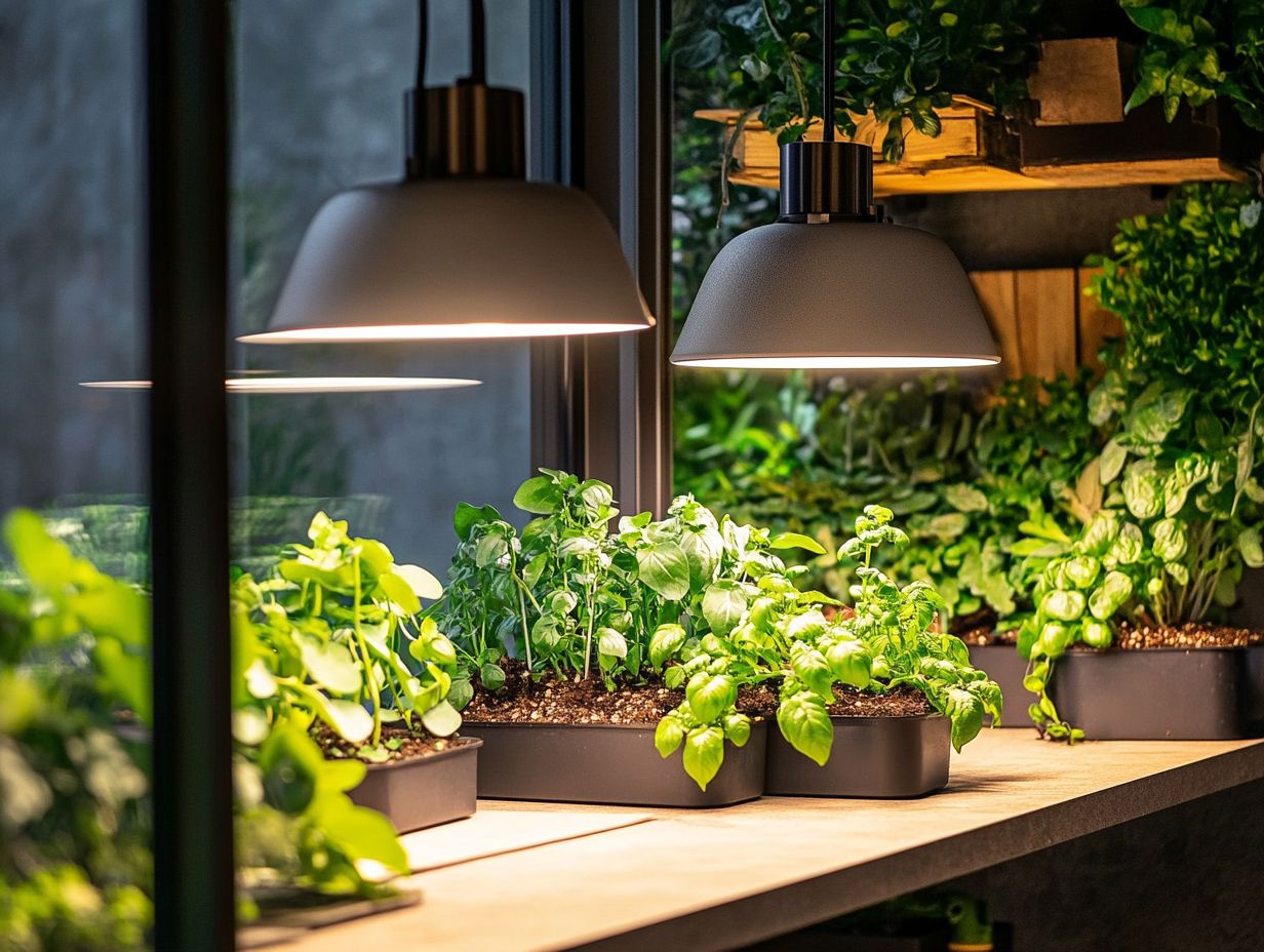 What Are the Different Types of Light Bulbs Used for Indoor Gardening?