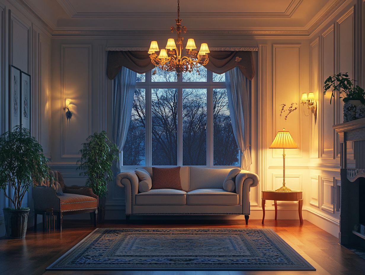 Bright natural light from windows enhances room ambiance.