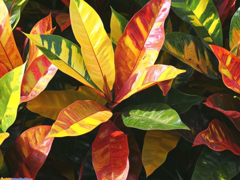 Caring for Crotons: Tips for Vibrant Color