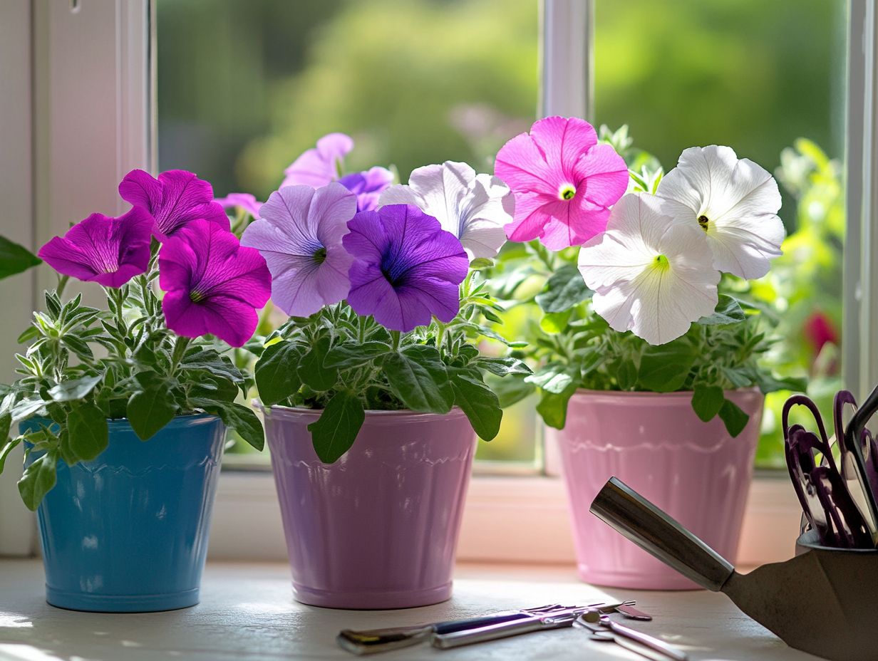 Pest and Disease Management for Indoor Petunias