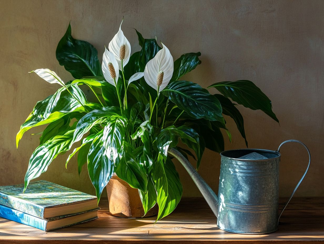 Tips for caring for peace lilies