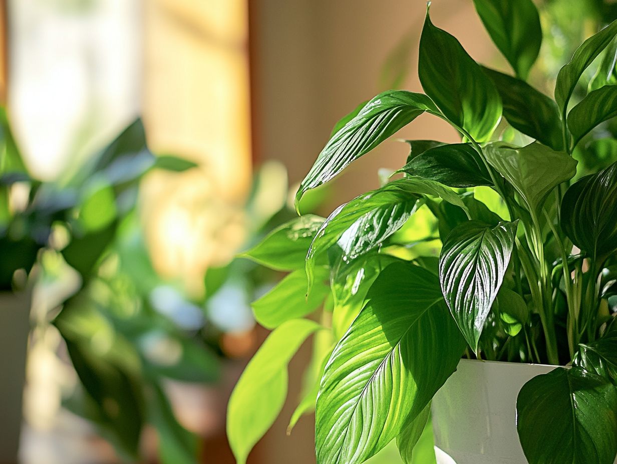 Common causes of drooping leaves in houseplants