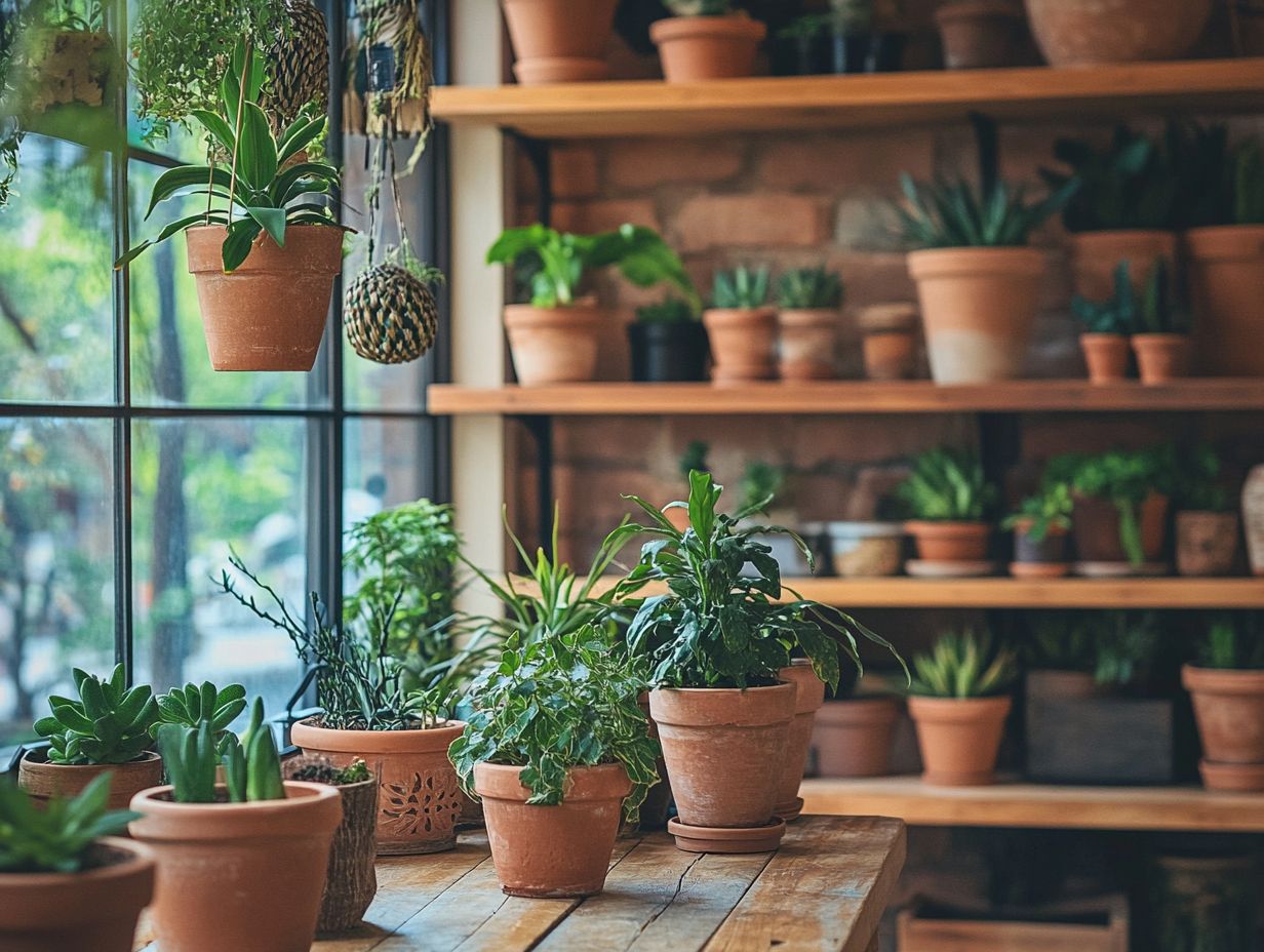 Caring for Indoor Plants in a Rustic Setting