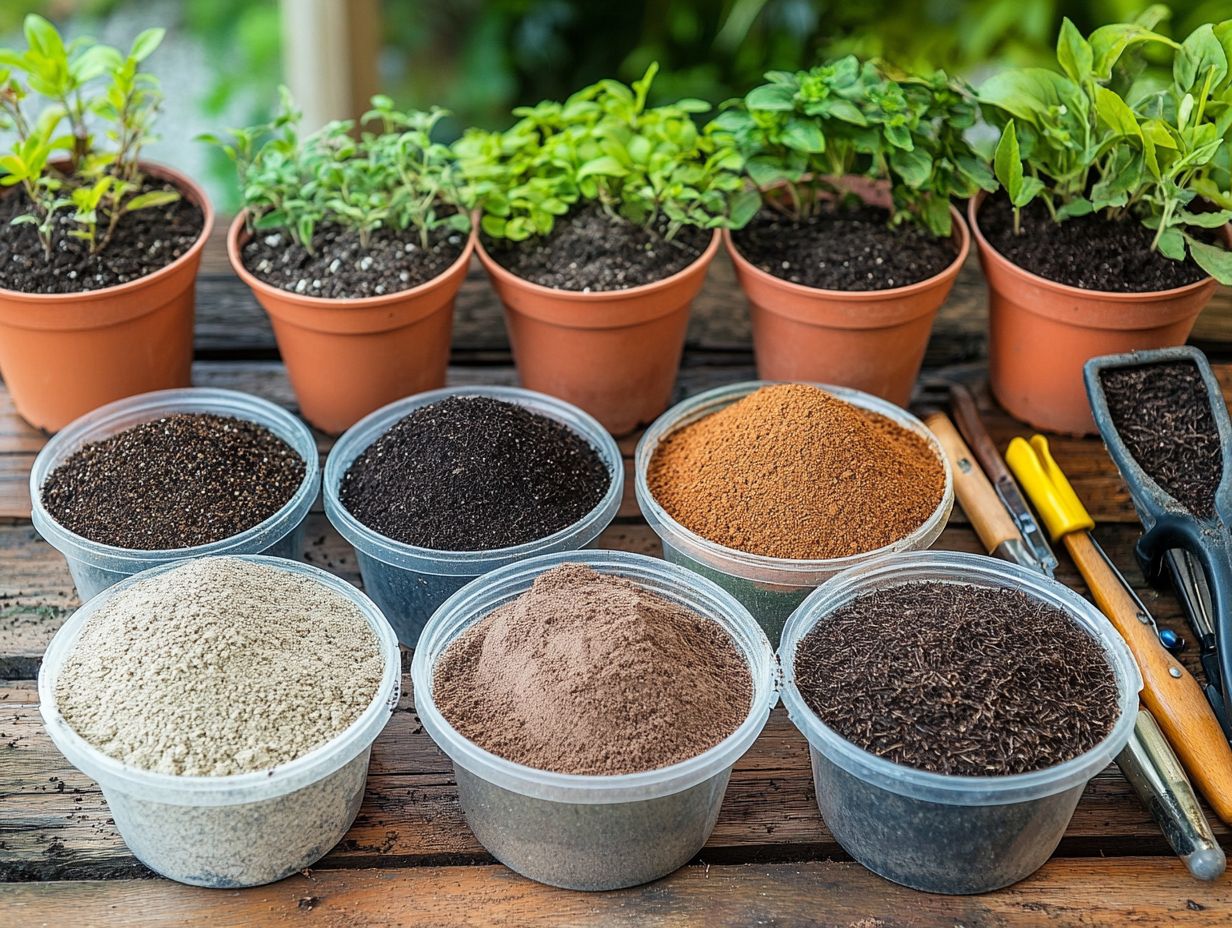 How Does Potting Mix Differ from Garden Soil?