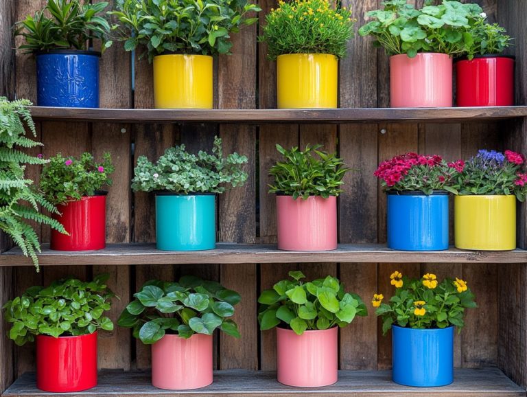 Colorful Pots: Elevate Your Plant Decor