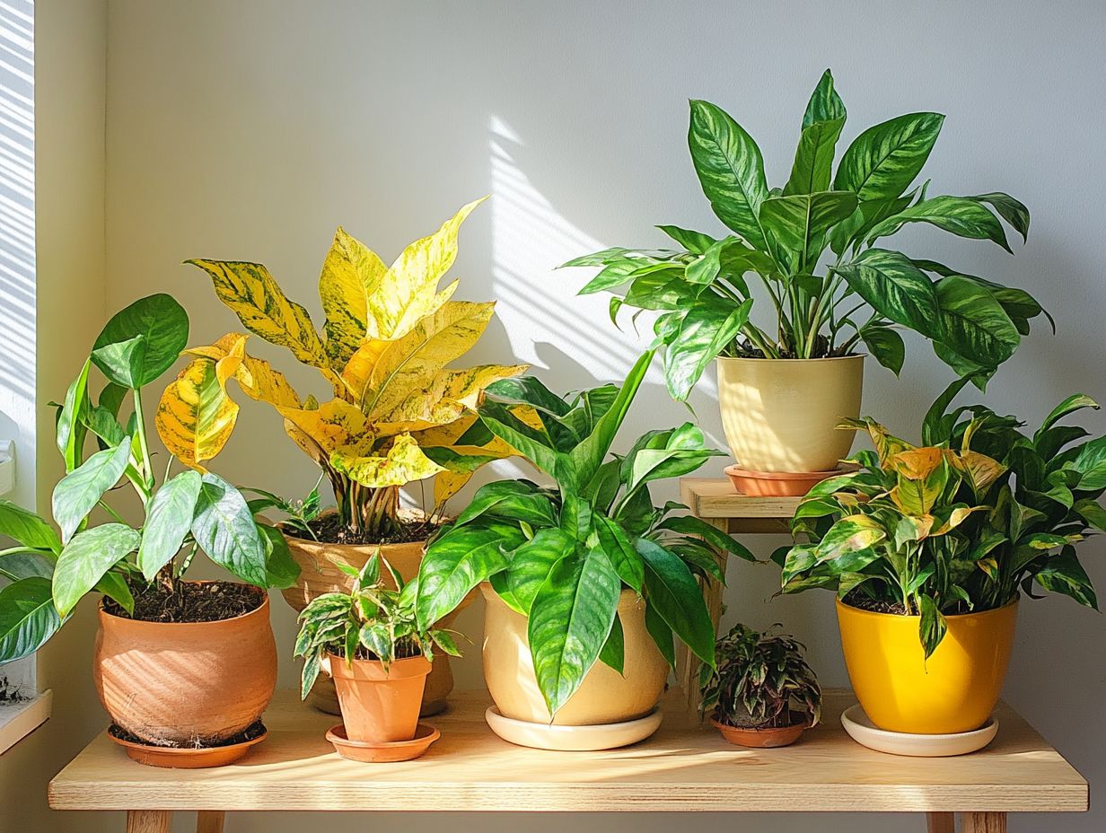 Signs of overwatering in indoor plants