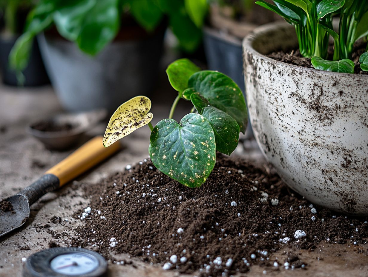 Causes of Soil Issues in Indoor Plants