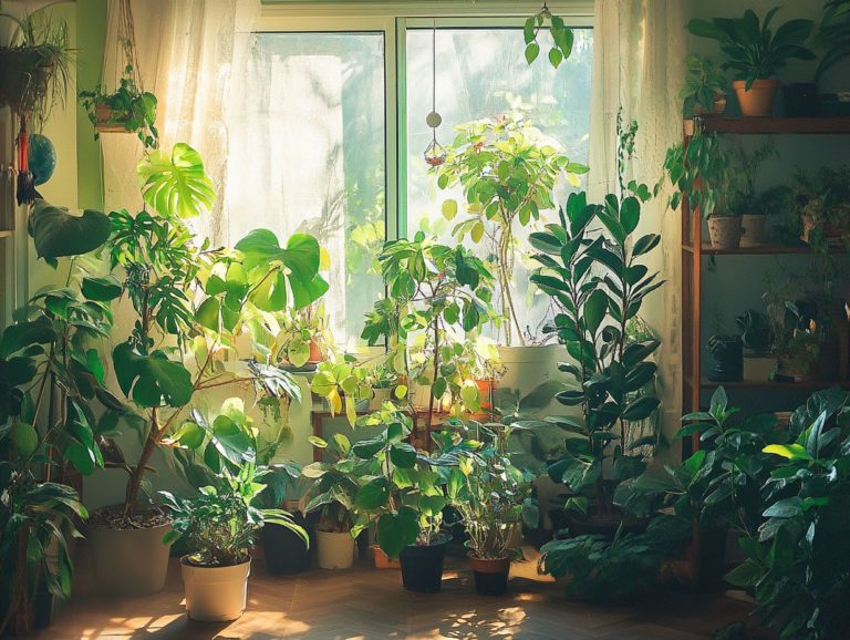 Common Symptoms of Indoor Plant Overcrowding