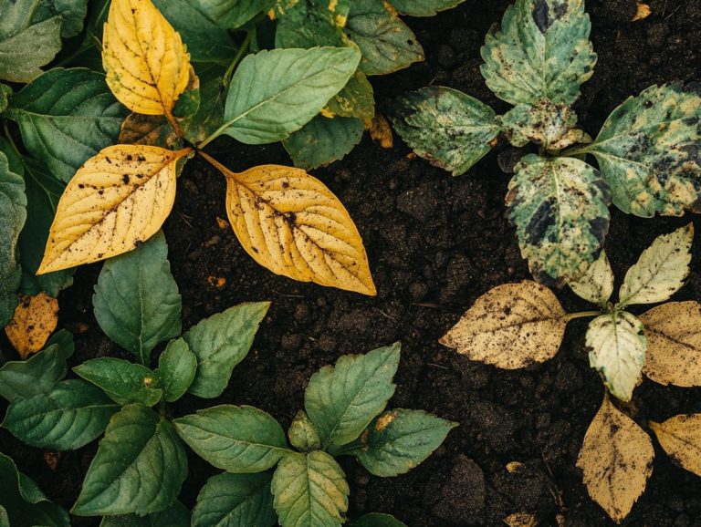 Common Symptoms of Nutrient Deficiency in Plants