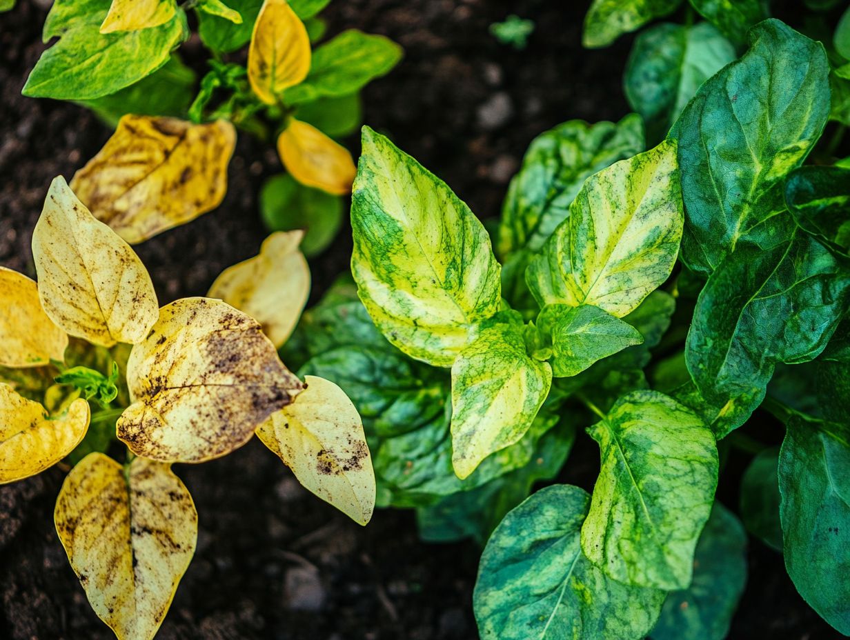 Causes of nutrient deficiency in plants