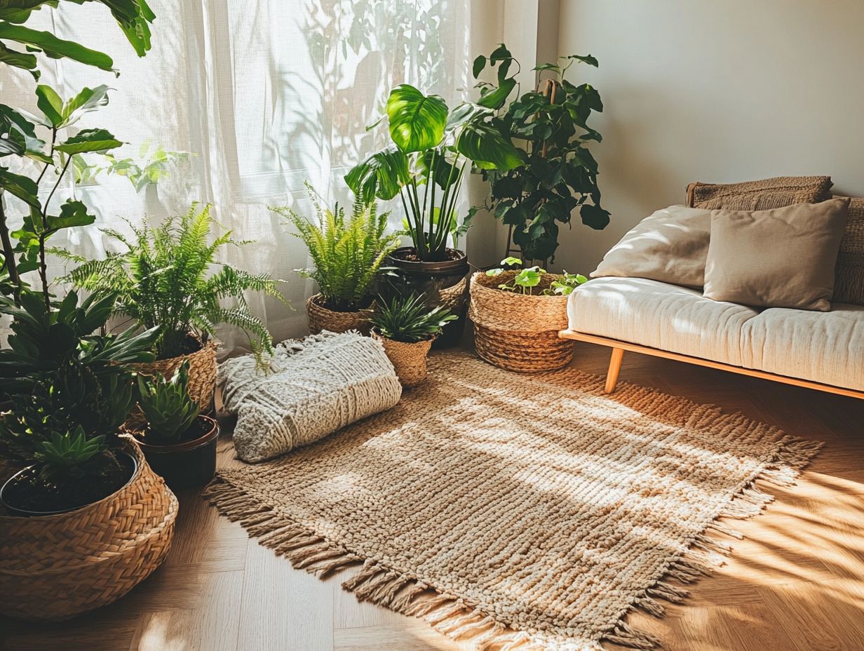 Image showing benefits of indoor plants in a personal space