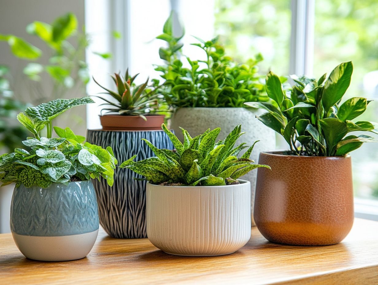 A collection of creative plant potting ideas for home decor