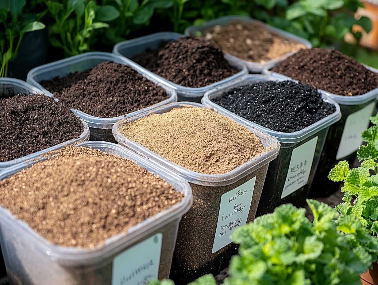 Image of Soilless Potting Mix showcasing its texture and ingredients.