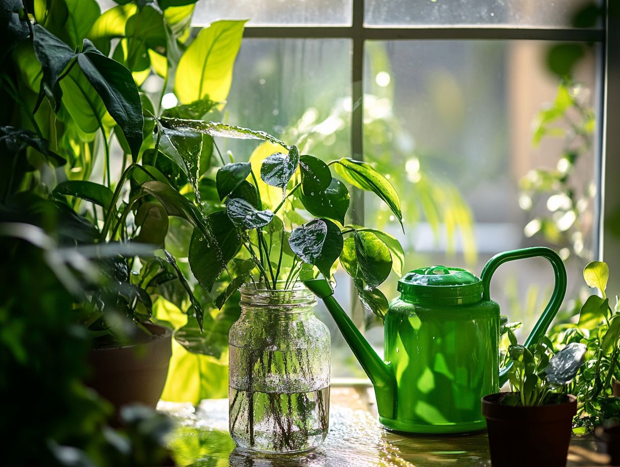 Using Rain Water for Different Types of Indoor Plants