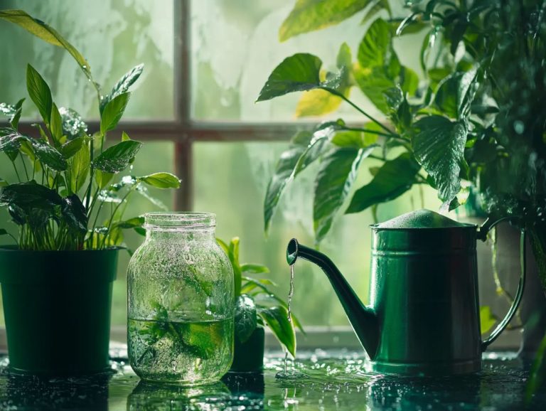 How Rain Water Benefits Indoor Plants