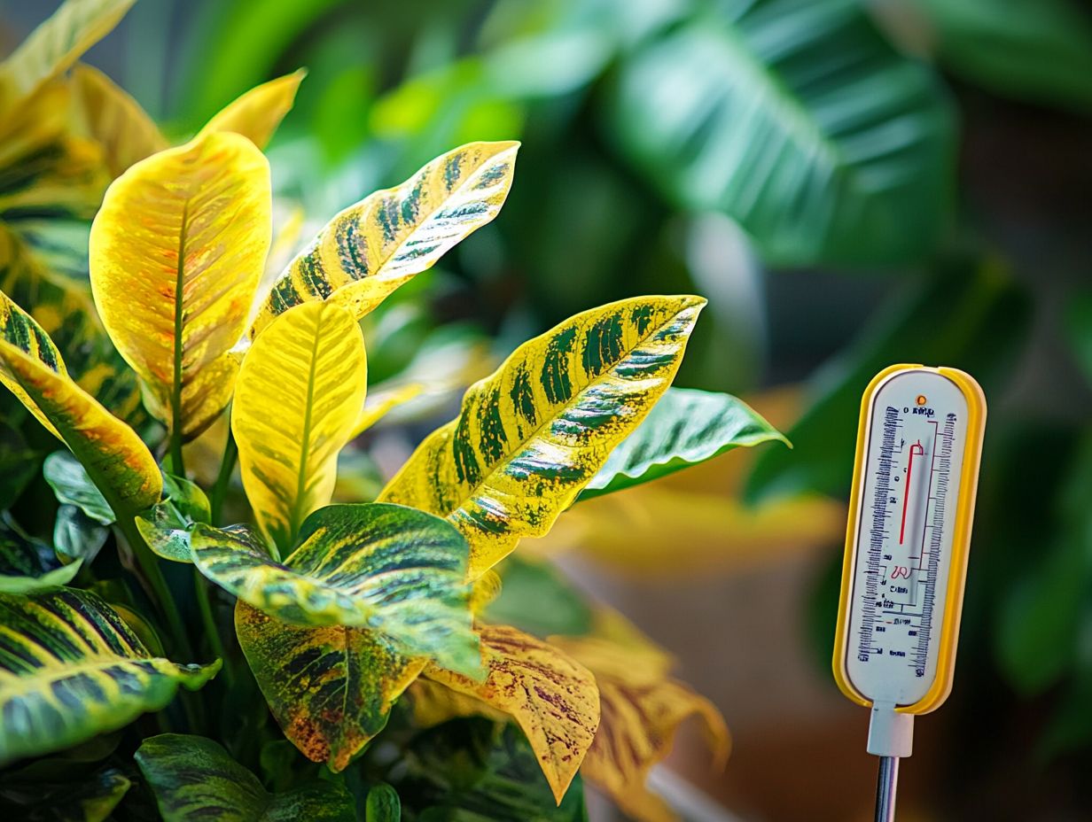 What temperature range is ideal for indoor plant pests?