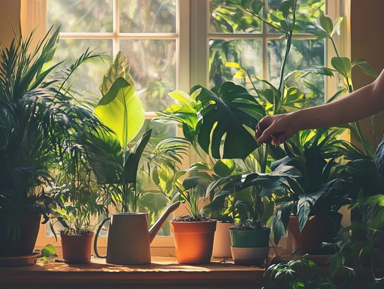 How to Avoid Overwatering Indoor Plants?