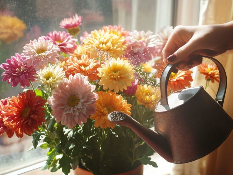 How to Care for Indoor Chrysanthemums