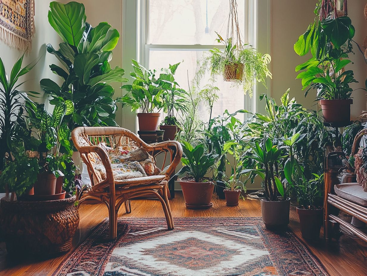 Indoor plants care and maintenance guide