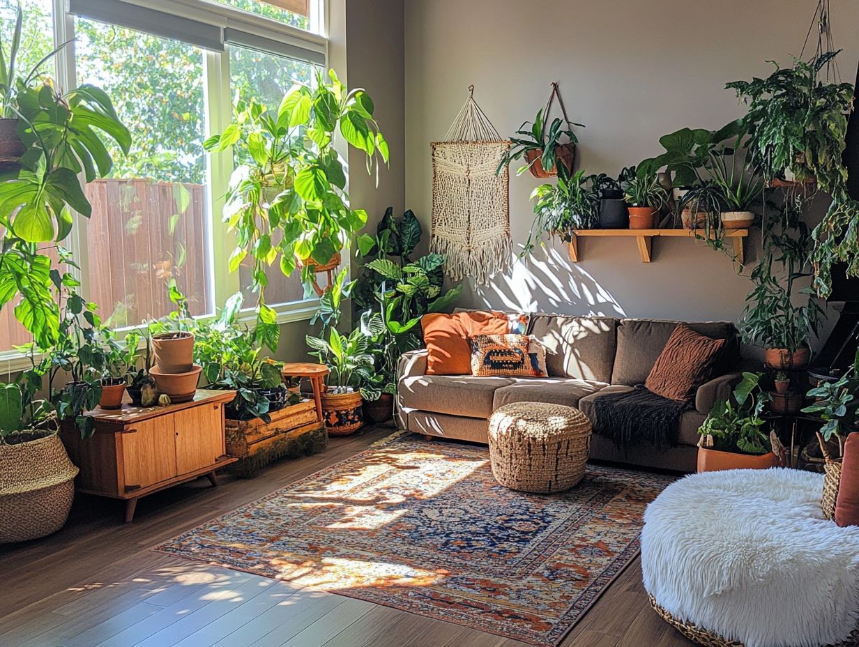 Indoor plants suited for minimalist decor.