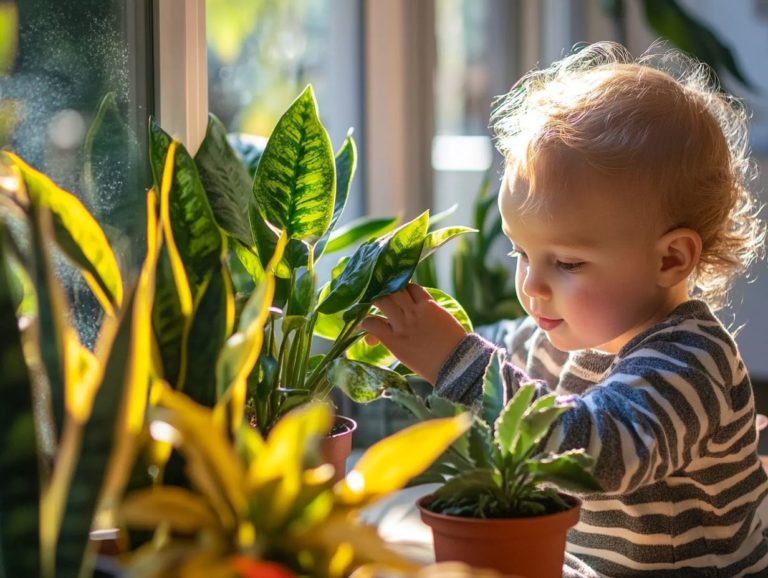 How to Choose Indoor Plants for Children?