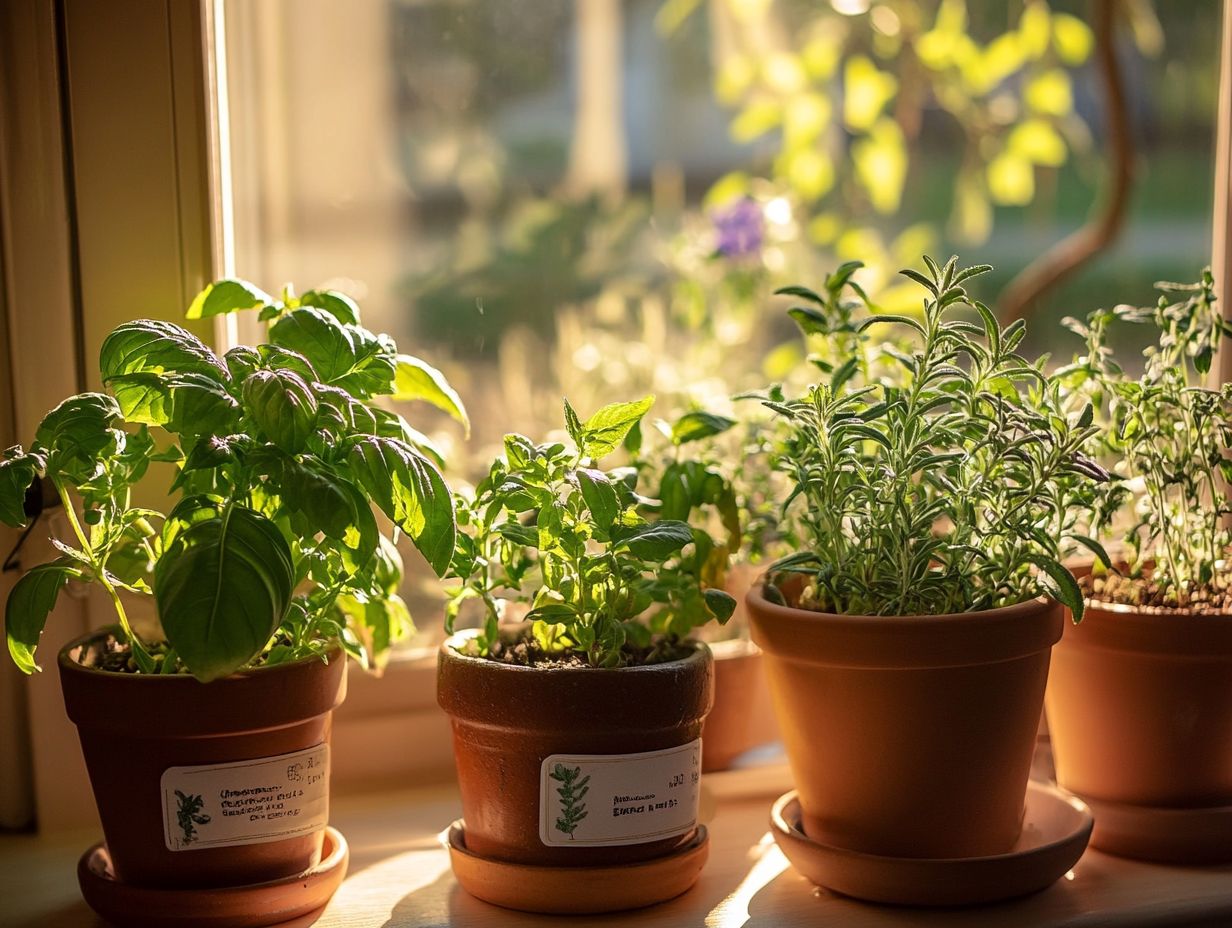 Factors to consider when choosing indoor herbs illustrated