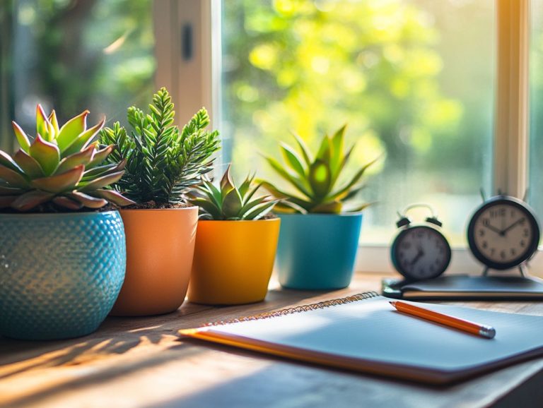 How to Create a Light Schedule for Succulents