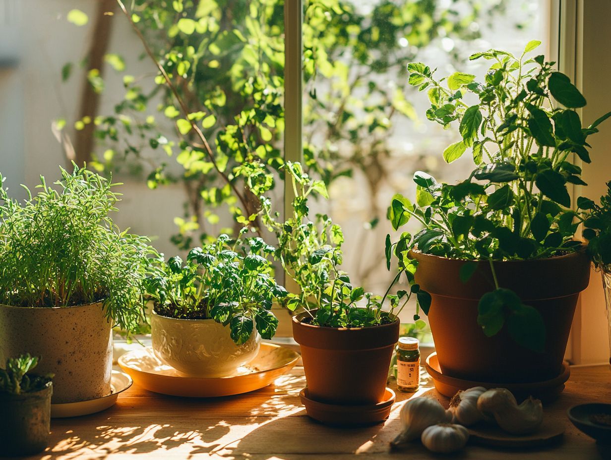 Indoor gardening with proper plant placement and maintenance image