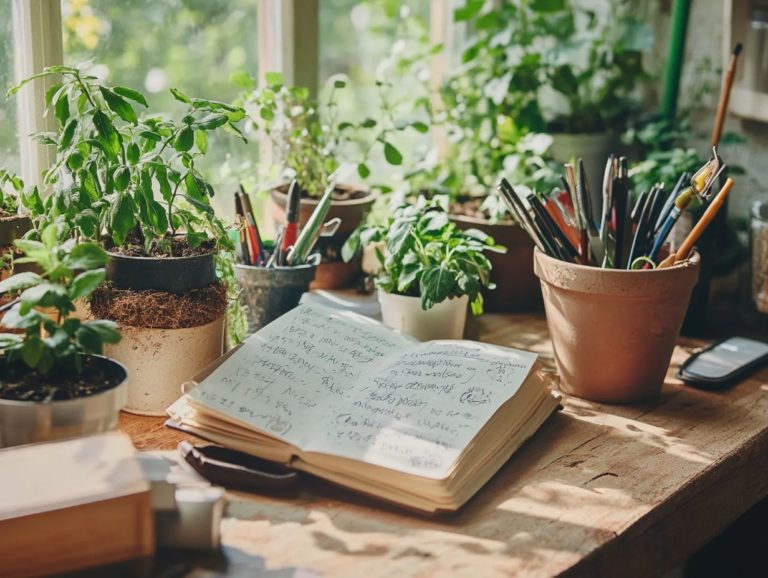 How to Create a Plant Care Journal?