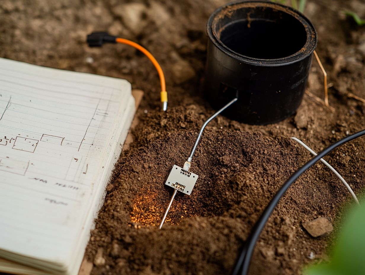 Image depicting key takeaways for soil moisture management