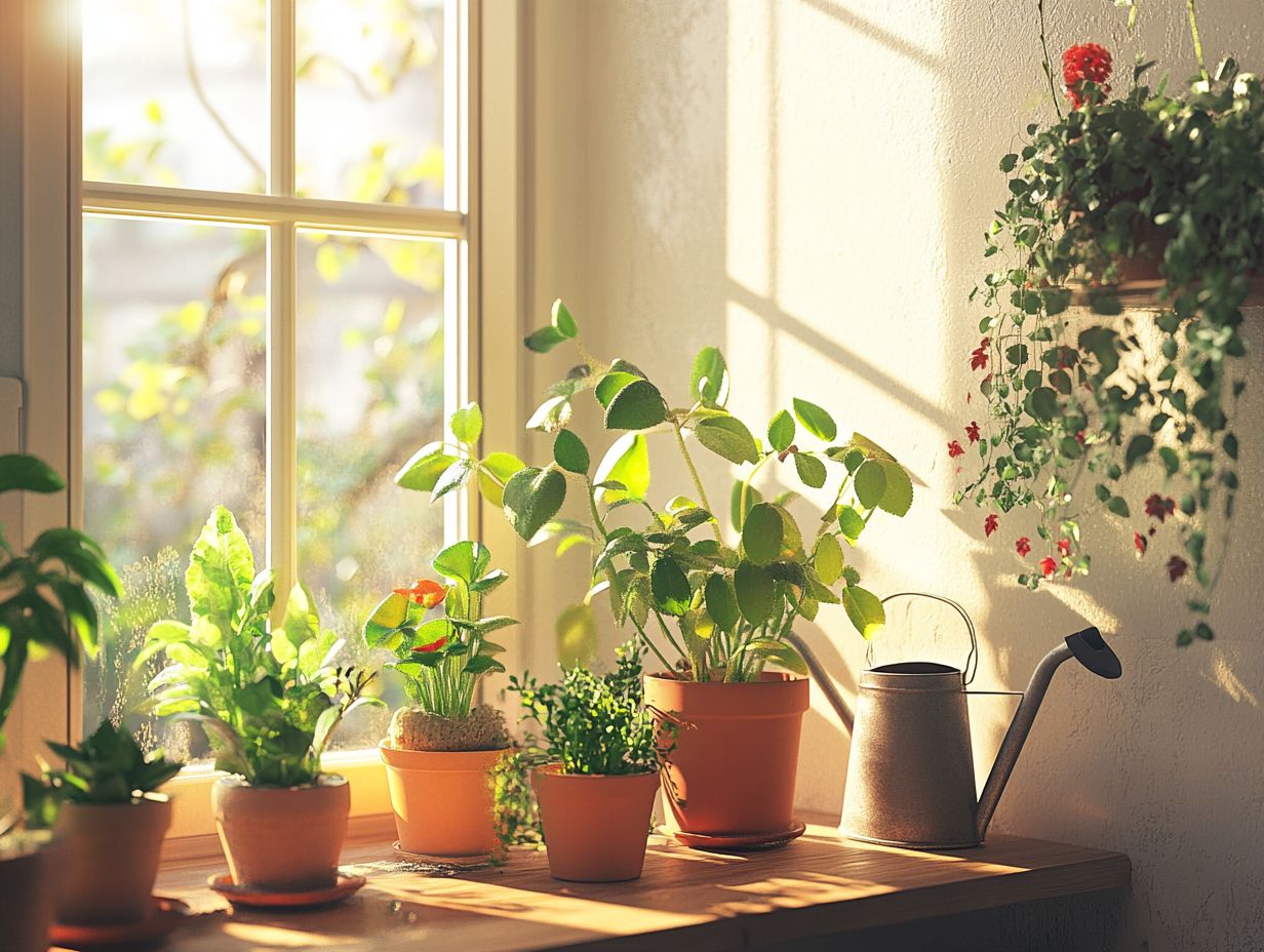 What are the benefits of creating an indoor garden?