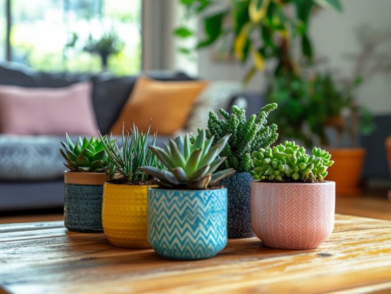 How to Decorate with Succulents Indoors