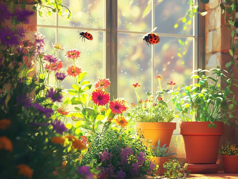 How to Encourage Beneficial Insects Indoors