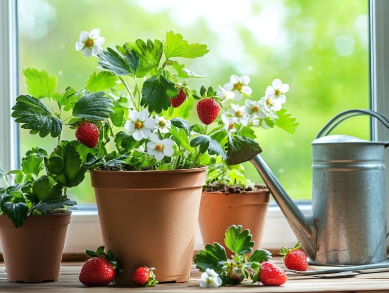 How to Grow Indoor Strawberries Successfully